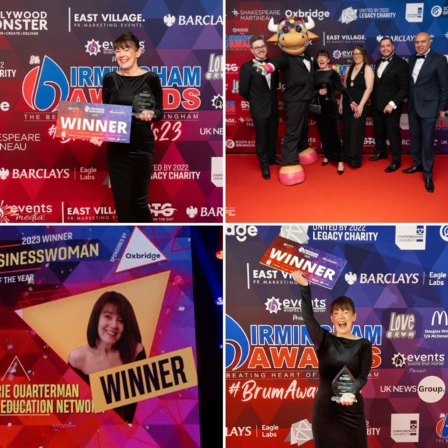 Multi photo of awards 